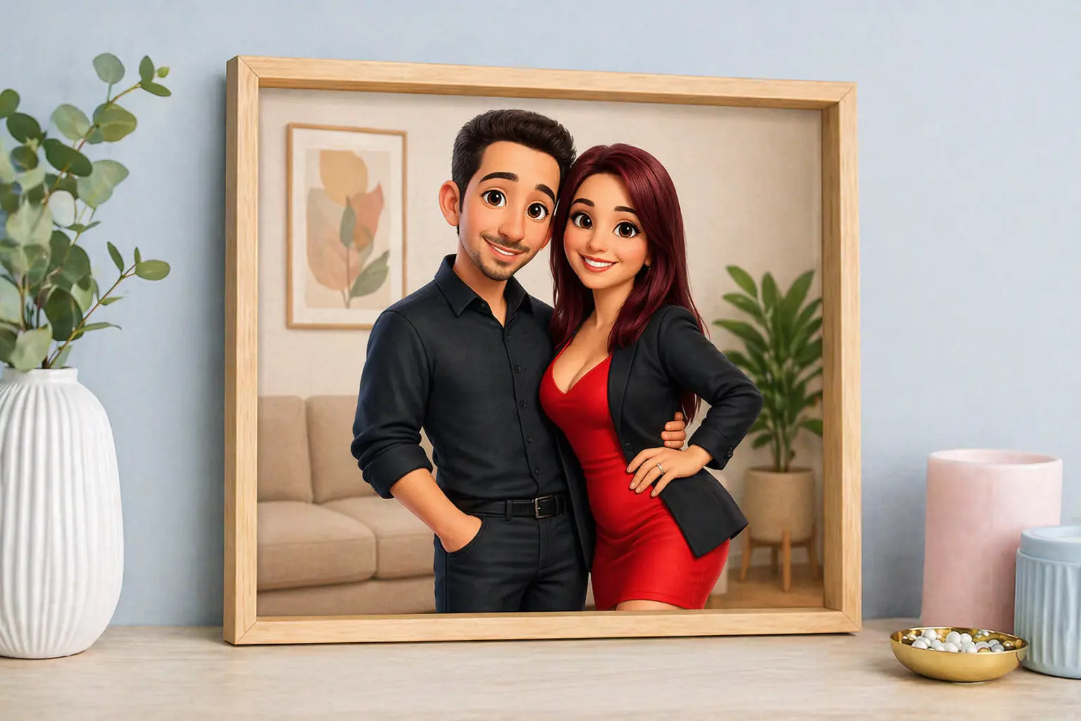 Funko personalizado e figuras cartoon feitas a partir das suas fotos