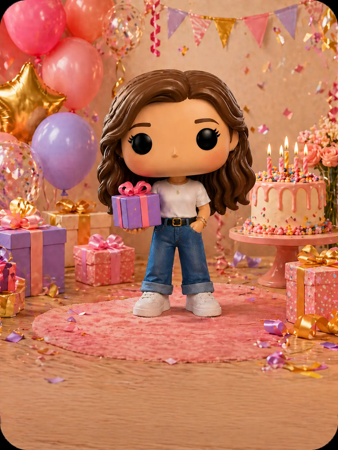 Funko personalizado de cumpleaños hecho a mano - YopCreations