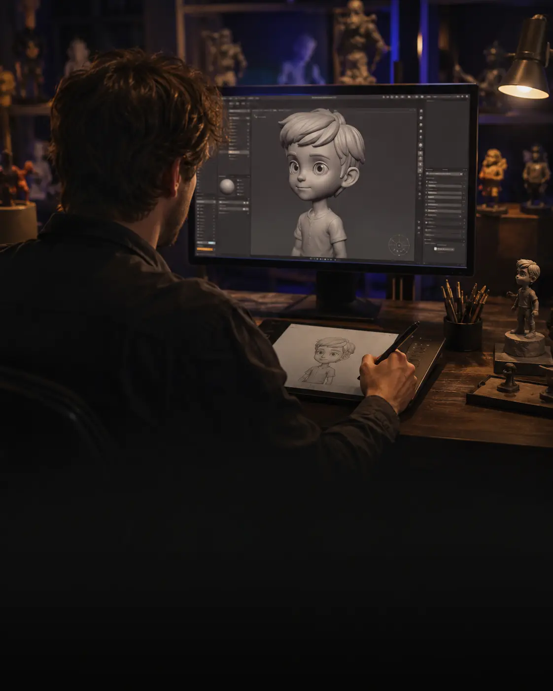 Modelado 3D de una figura personalizada