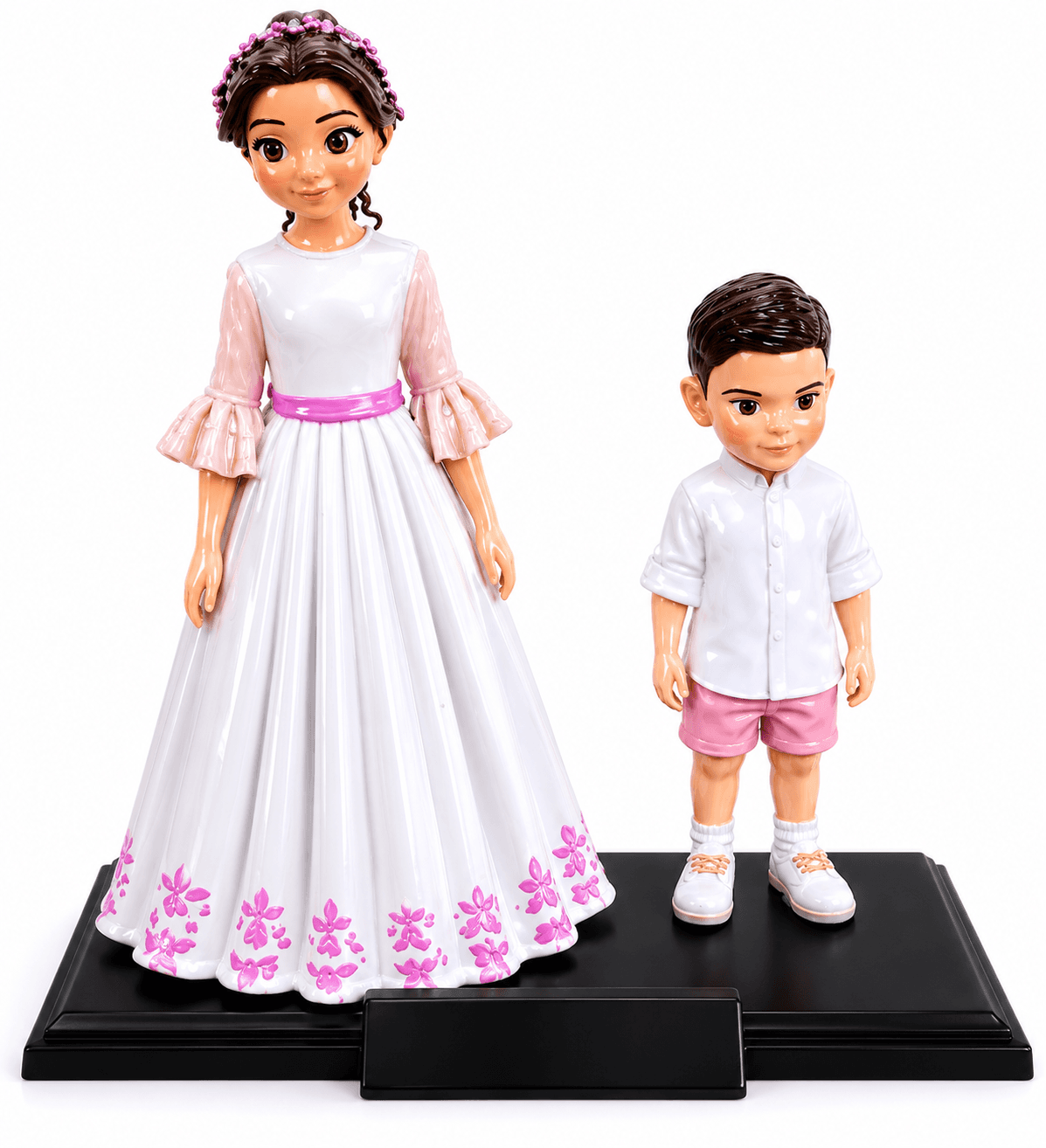 Figuras cartoon personalizadas: una persona o una pareja