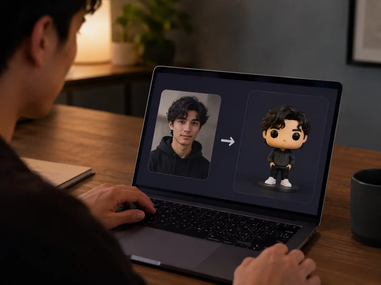 Crear un diseño IA para una figura personalizada